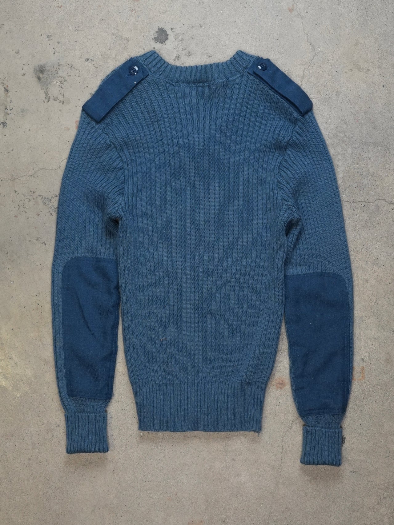 1990S/2000S - UNIFORM KNIT WOOL SWEATER