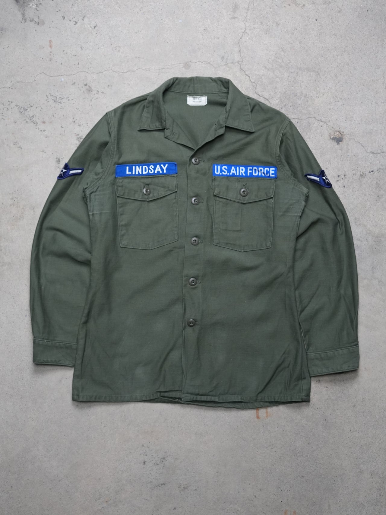 Vintage 1970s - Og107 "airforce" Utility Shirt