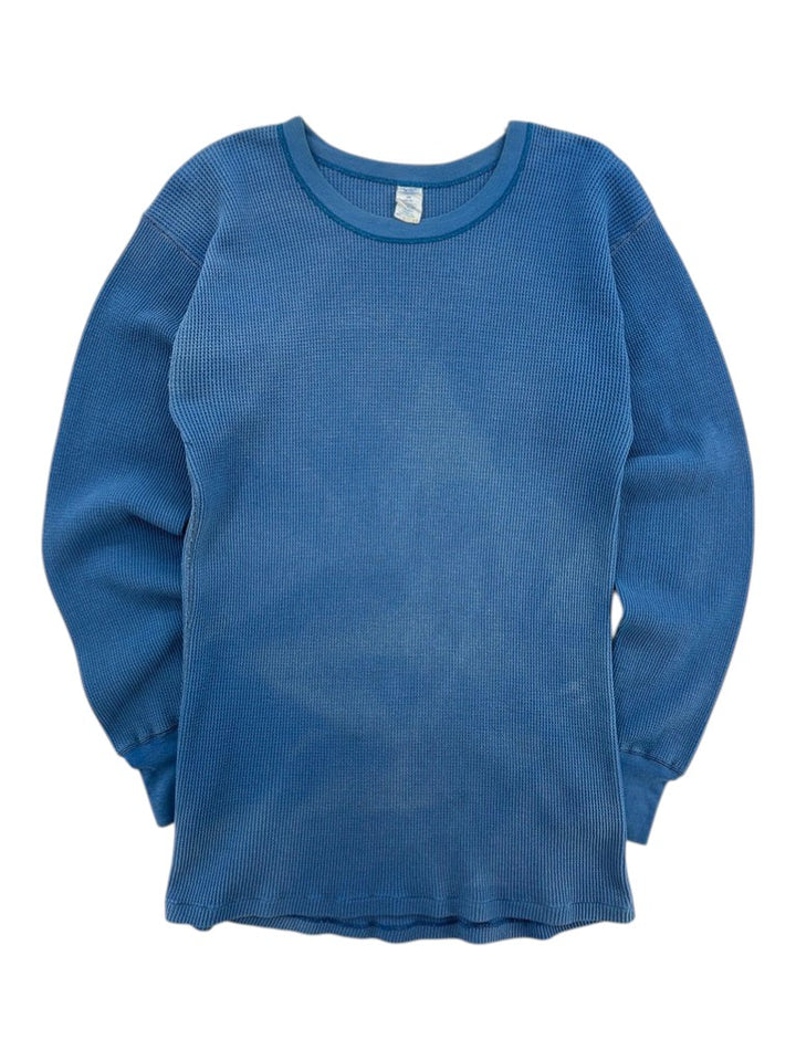Vintage Sears Blue Thermal Shirt