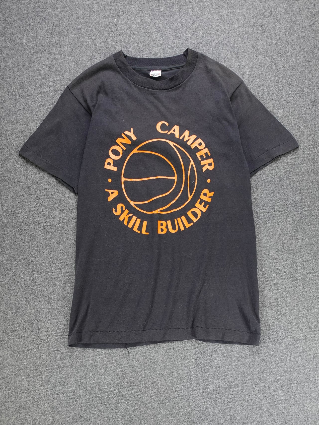 Vintage 1980s - "Pony Camper A Skill Builder" Screen Stars T-Shirt