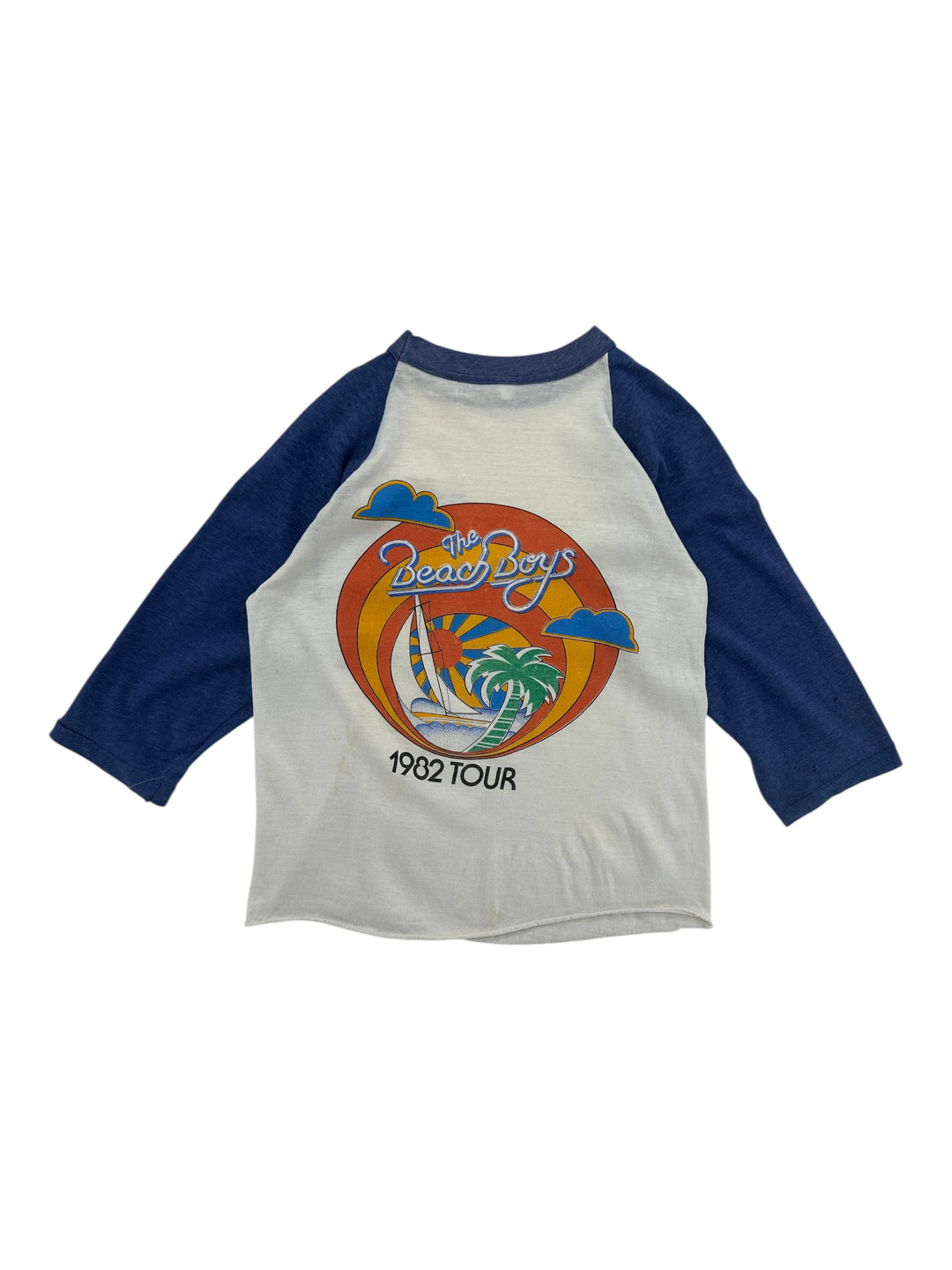 1980s The Beach Boys World Raglan T-Shirt