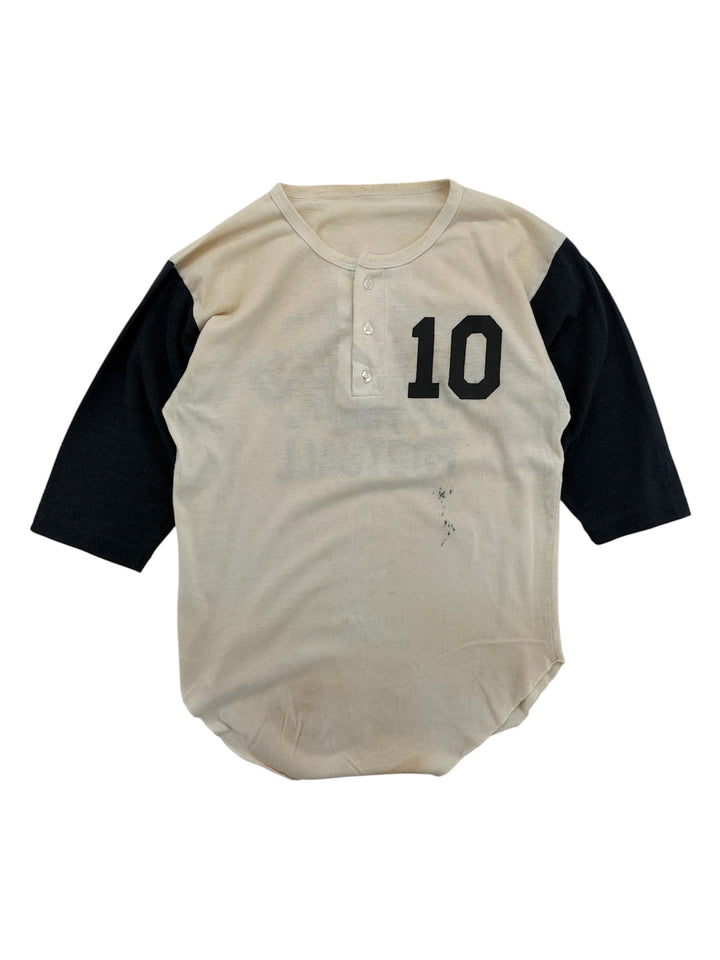 1970s Henley Raglan Baseball T-shirt