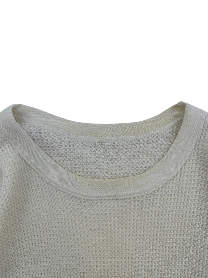 Vintage White Thermal Shirt