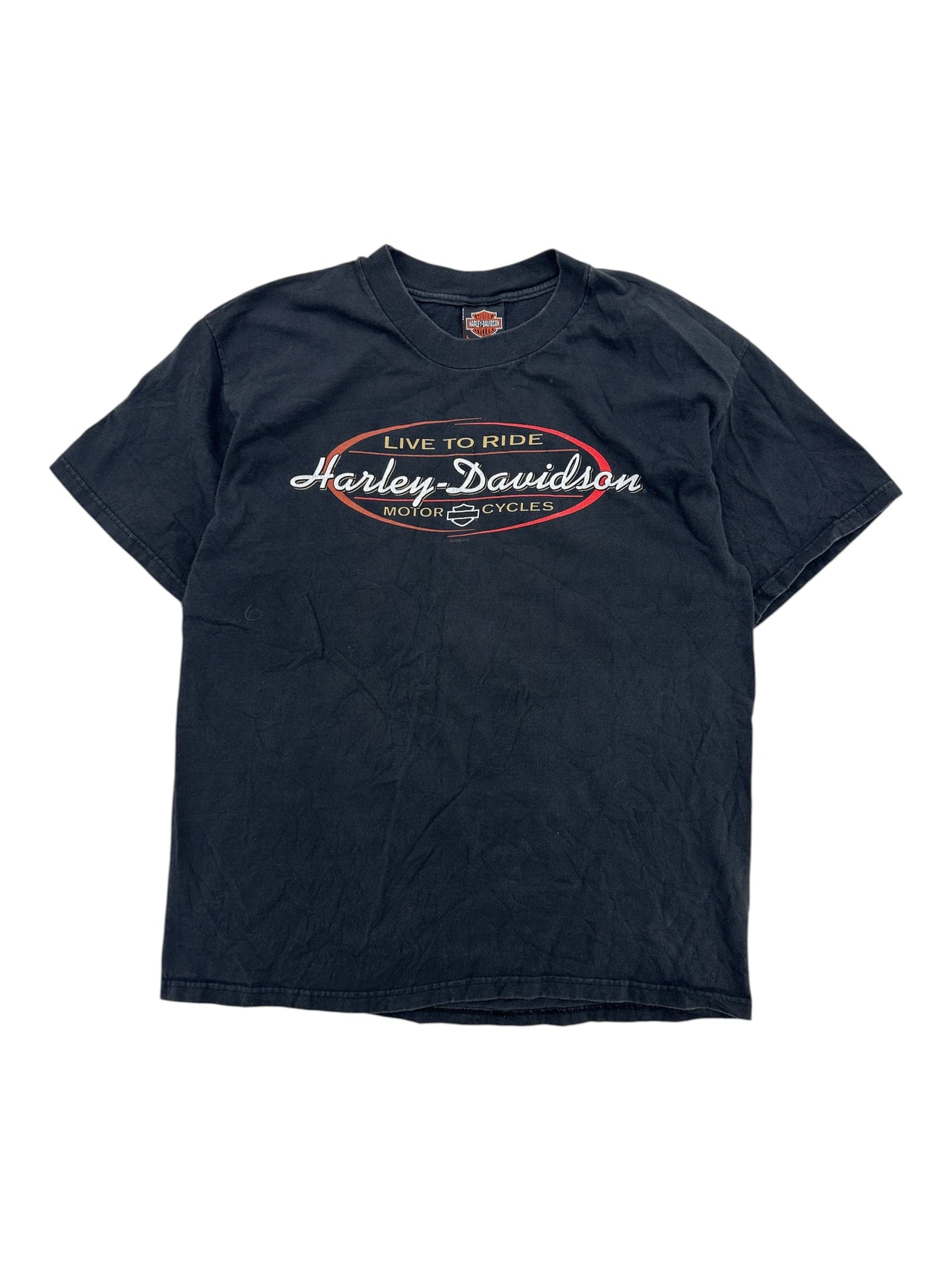 1990s Harley-Davidson "Live To Ride" T-shirt