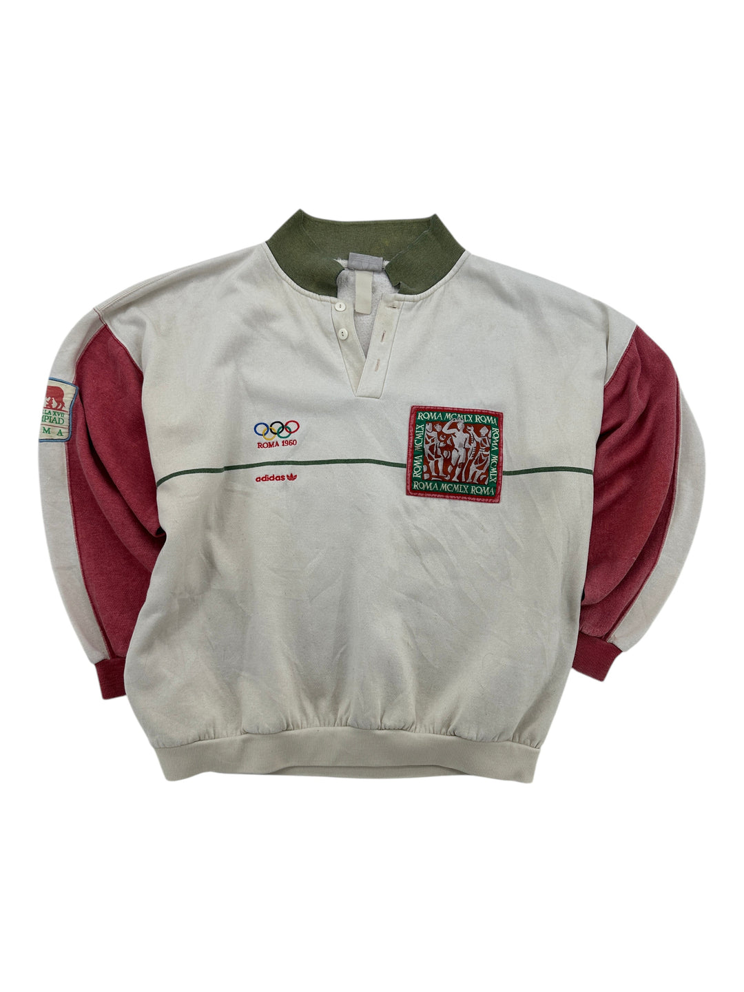 1980s Adidas 1960 Roma Olympic Sweatshirt