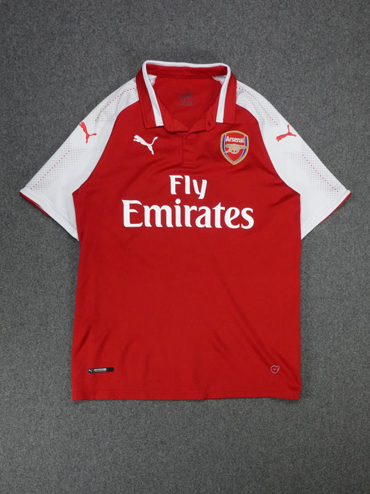2000s - Puma Arsenal Fly Emirates Soccer Jersey/T-Shirt
