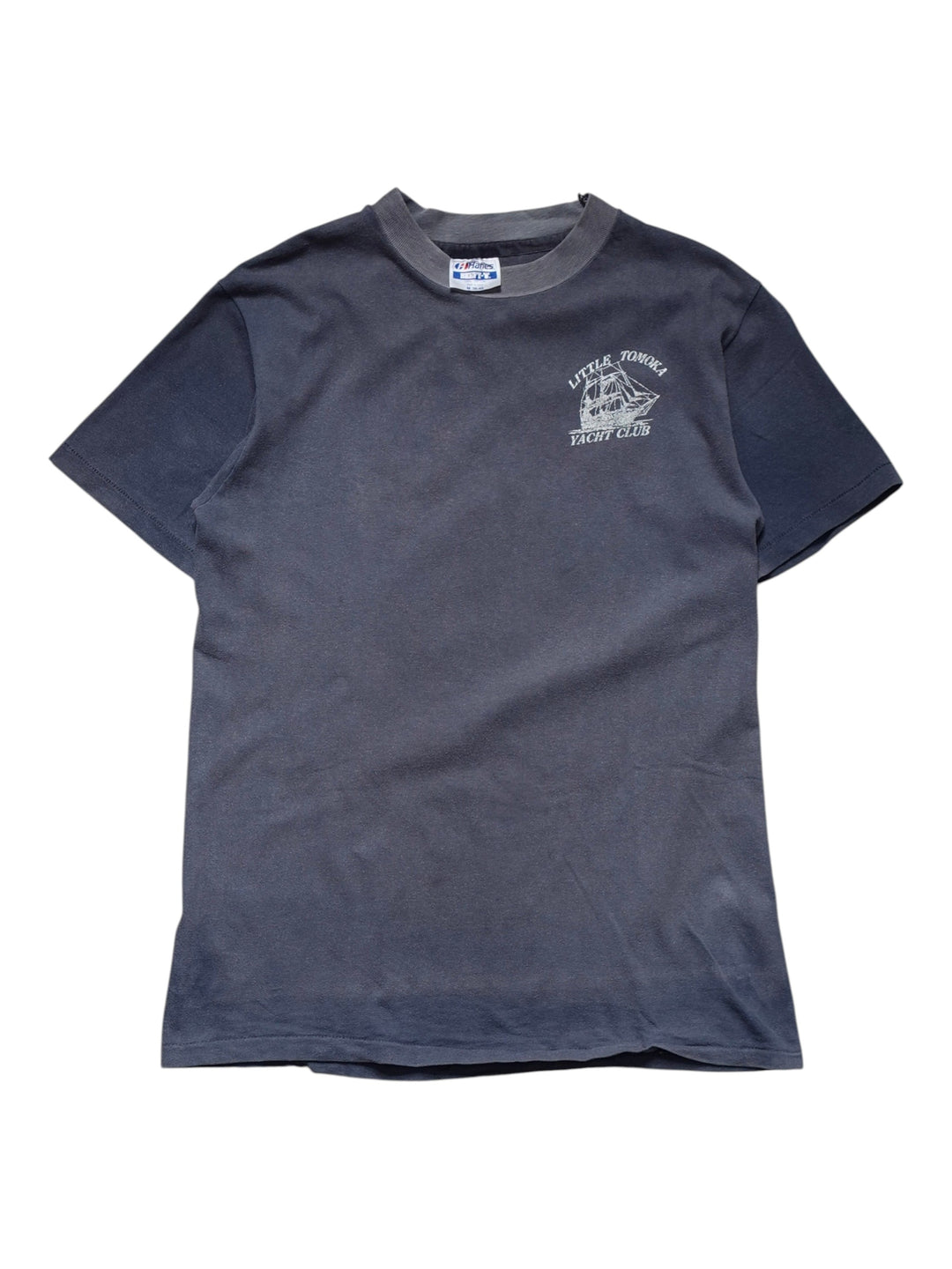 1980S LITTLE TOMOKA YACHT CLUB MOTORCYCLE CLUB T-shirt