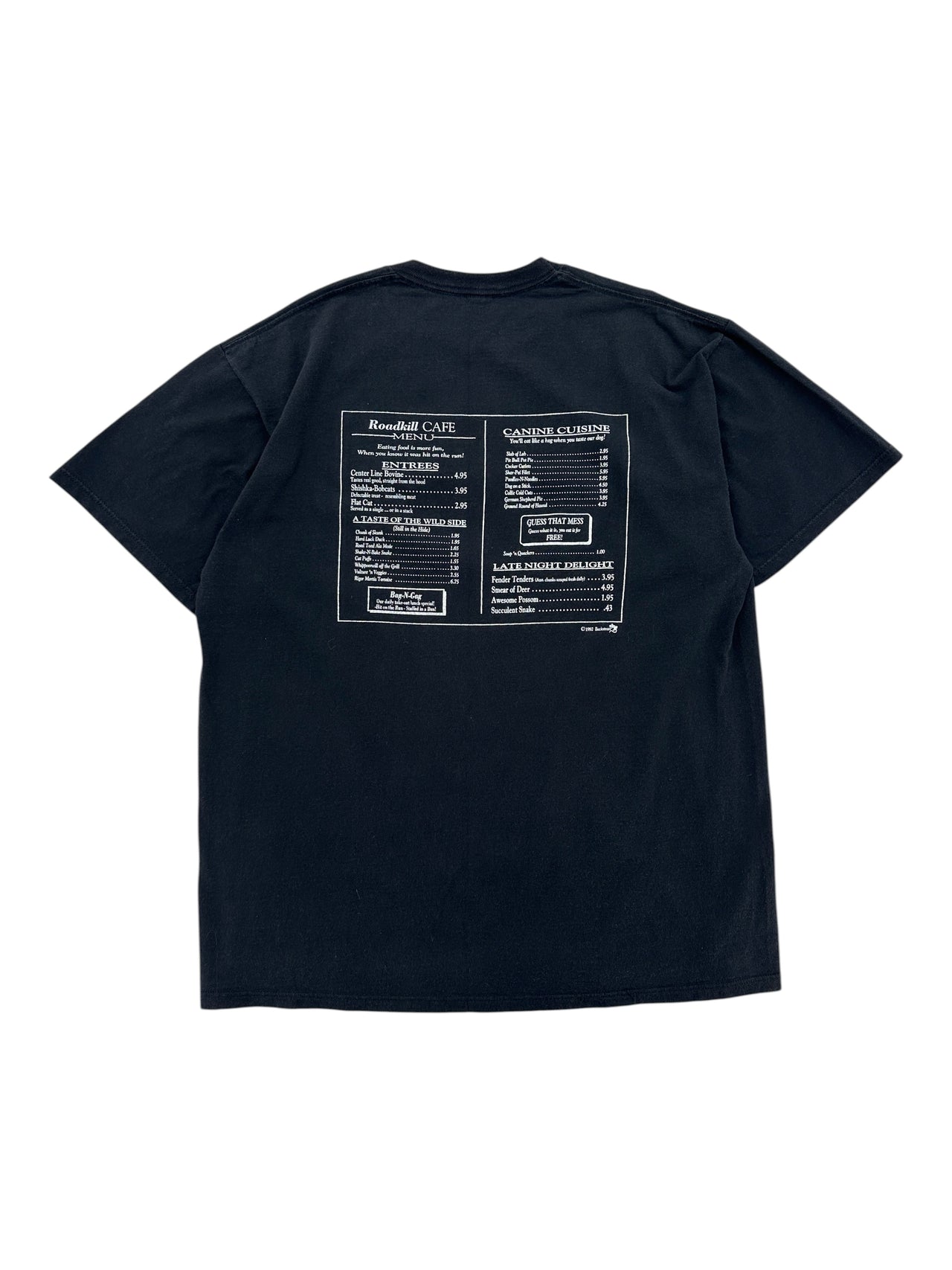 1993 Road Kill Cafe T-shirt