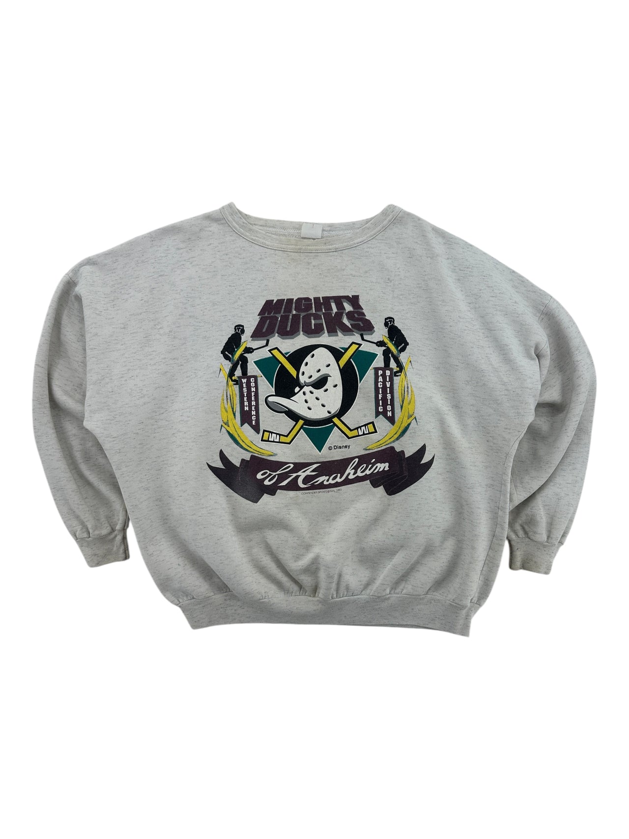 1990s Anaheim Mighty Ducks NHL Crewneck