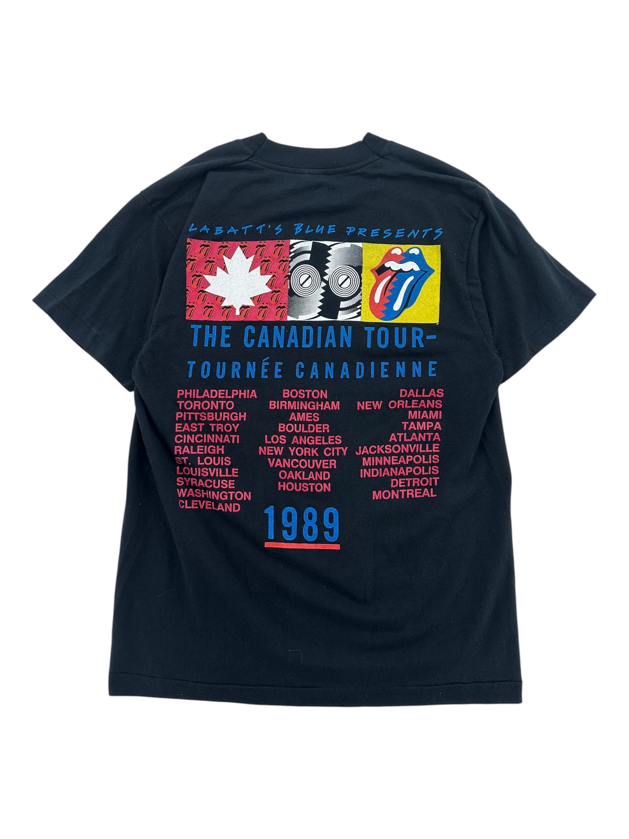1989 Rolling Stones "Canadian Tour" T-shirt