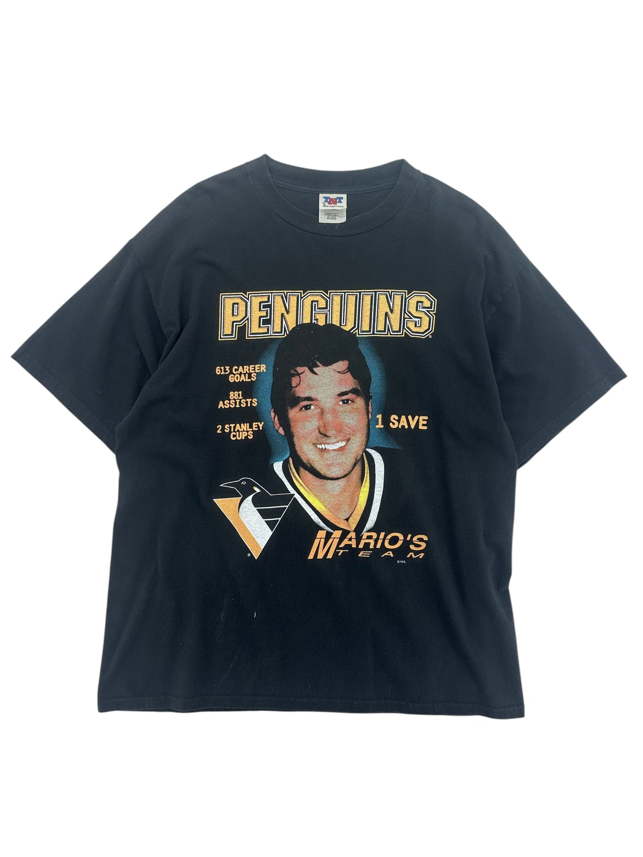 1990s Pittsburgh Penguins Mario Lemieux T-shirt