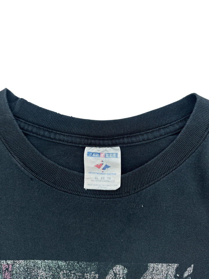 2000s The Clash London Calling Lyric T-shirt
