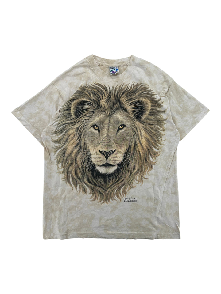 1990s Liquid Blue AOP Lion T-shirt