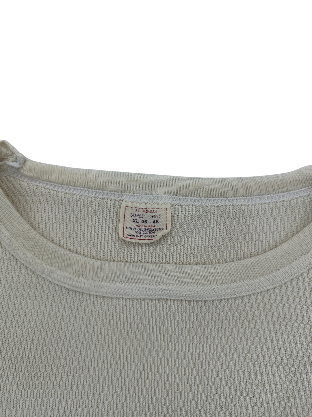 1980s JE Morgan Super Johns Thermal Shirt