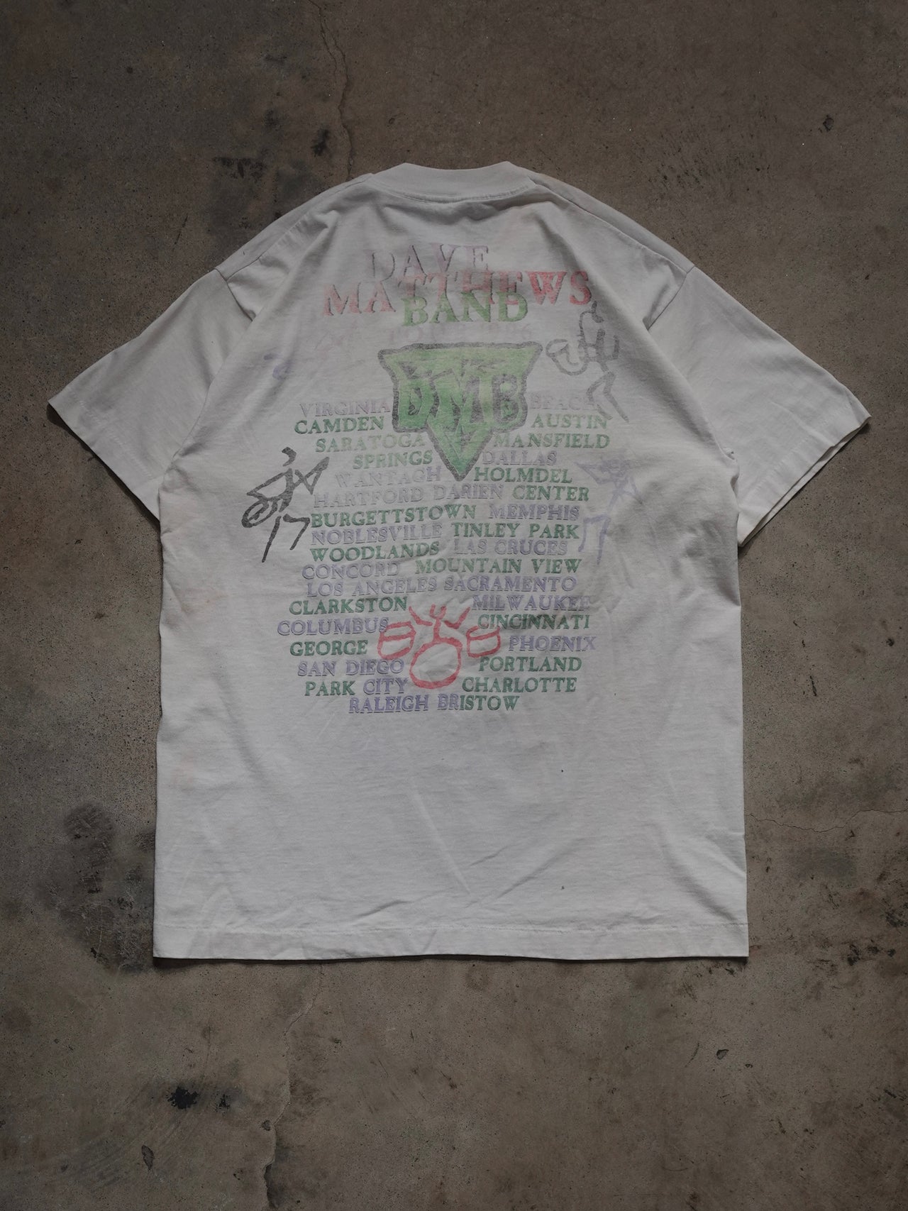 2000S - DAVE MATTHEWS BAND T-SHIRT