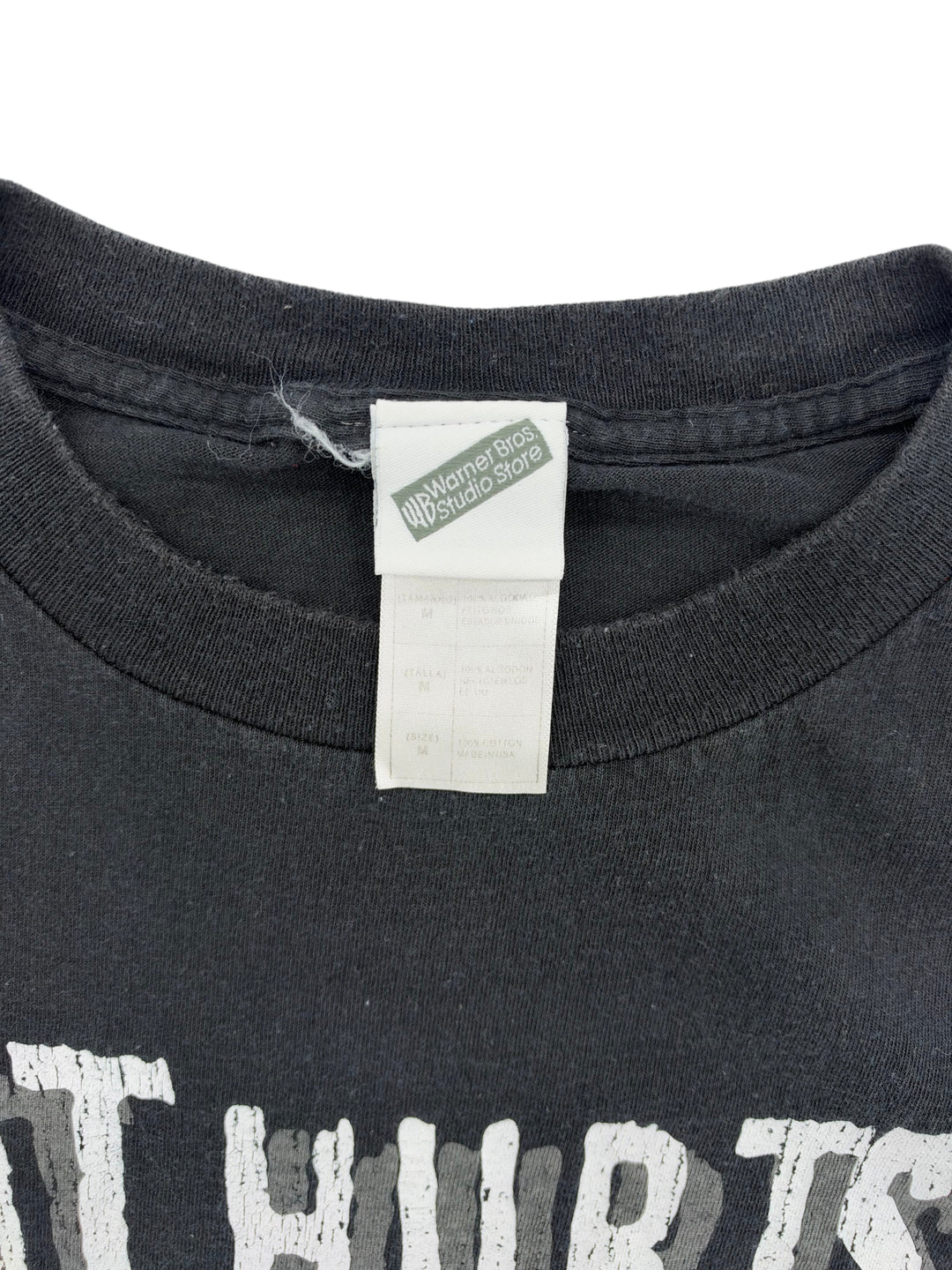 Exile Vintage black 1990s Pinky &amp; The Brain t-shirt with Warner Bros Studio Store tag
