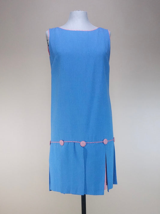 1940s/40s Cotton Knee Length Dress