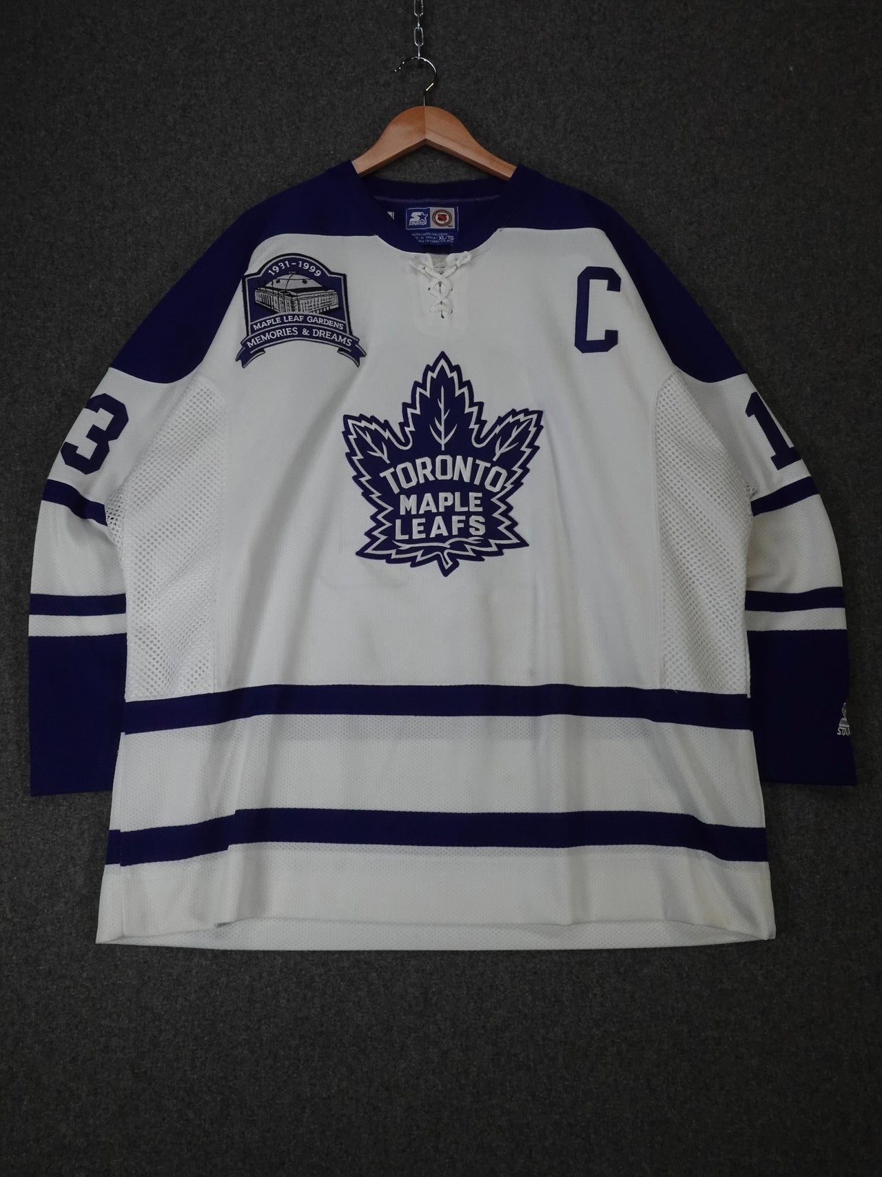 Vintage 2000s - Starter Toronto Maple Leafs "Sudin" NHL Jersey
