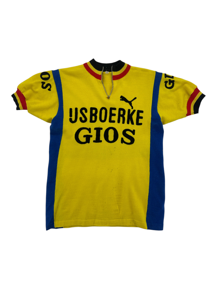 1970s Puma Usboerke Gios Cycling Jersey