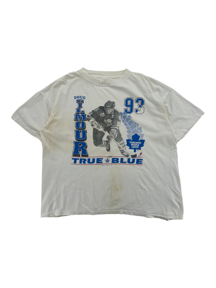 1990s Doug Gilmour Toronto Maple Leaf T-shirt