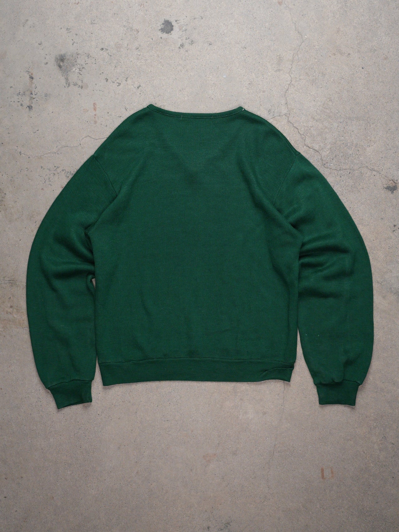 Vintage 1970s - "afrent Holland" Collegiate V Neck Sweater