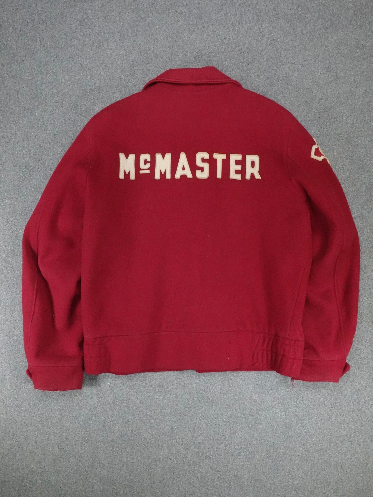 Vintage 1970s - McMaster Fac' Of Arts Varsity/Letterman Jacket
