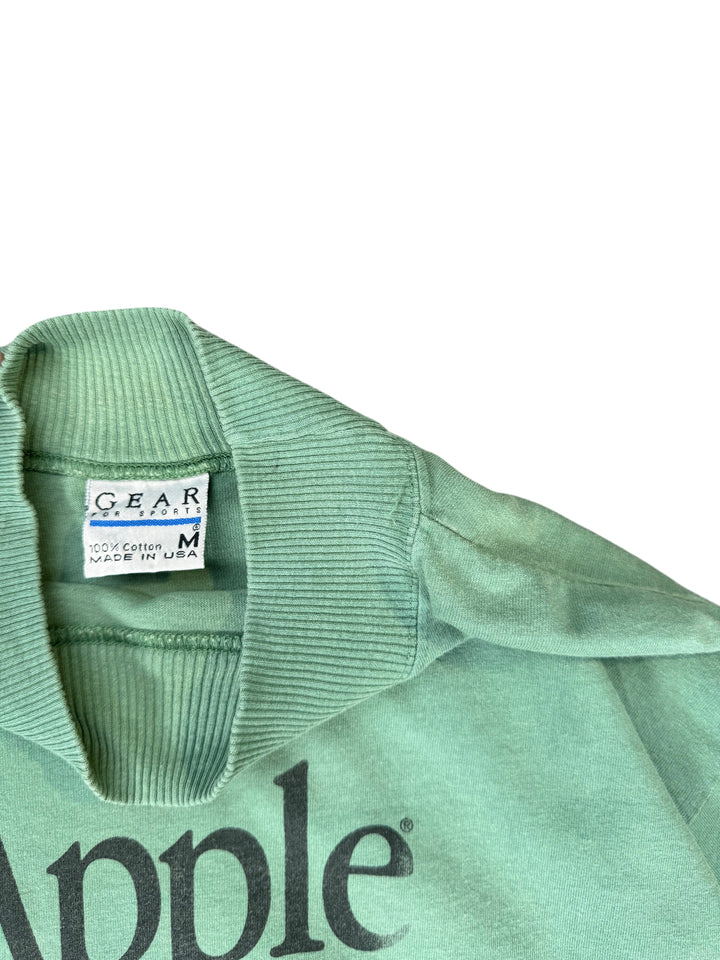 1990s Apple Long Sleeve Mock Neck T-Shirt