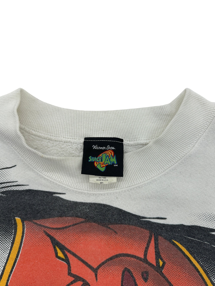 1996 Looney Tunes Space Jam AOP Crewneck