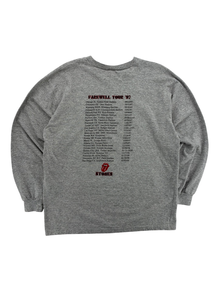 1990s Rolling Stones Tour Long Sleeve T-shirt