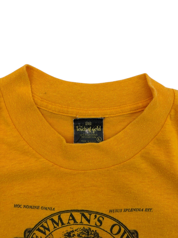 Exile Vintage 1980s yellow Newman&