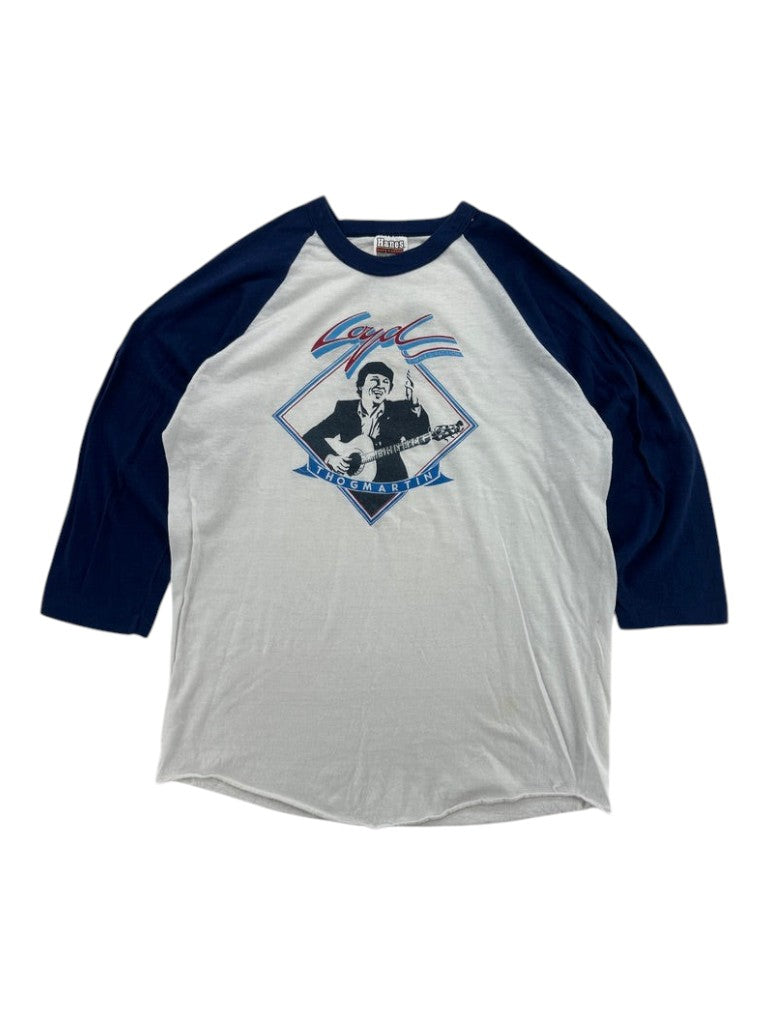 1980s Thog Martin "Roof Records" T-shirt