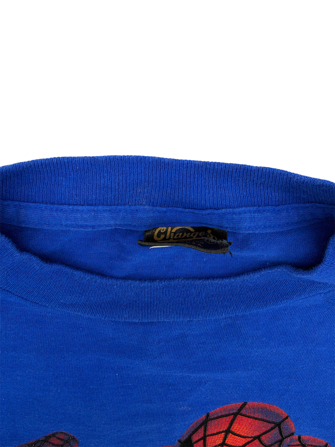 2000s Spider Man Blue T-shirt