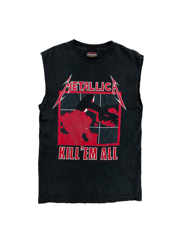 1990s Metallica Cut Off Sleeve T-shirt