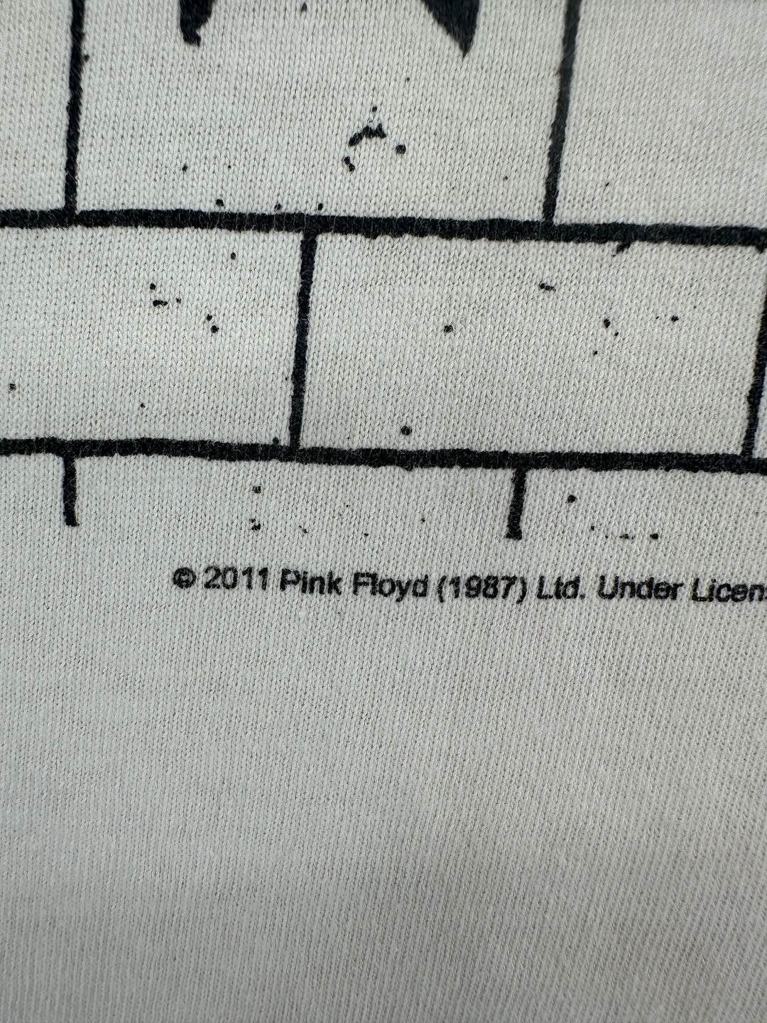 2011 Pink Floyd The Wall T-shirt