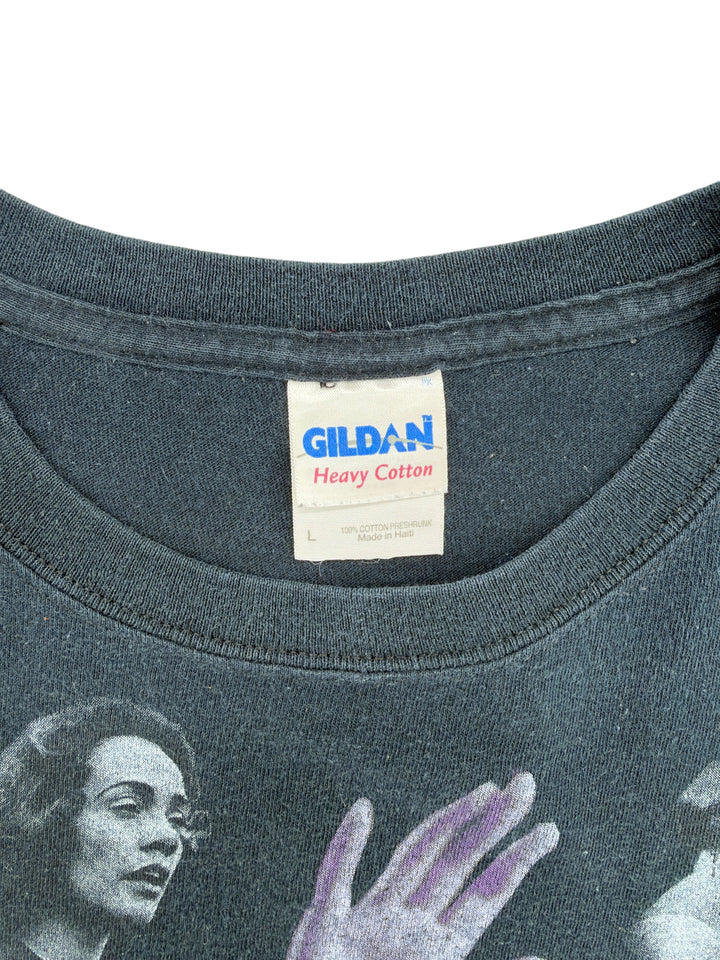 Exile Vintage 2000s Michelle Obama graphic t-shirt with Gildan Heavy Cotton label in size L