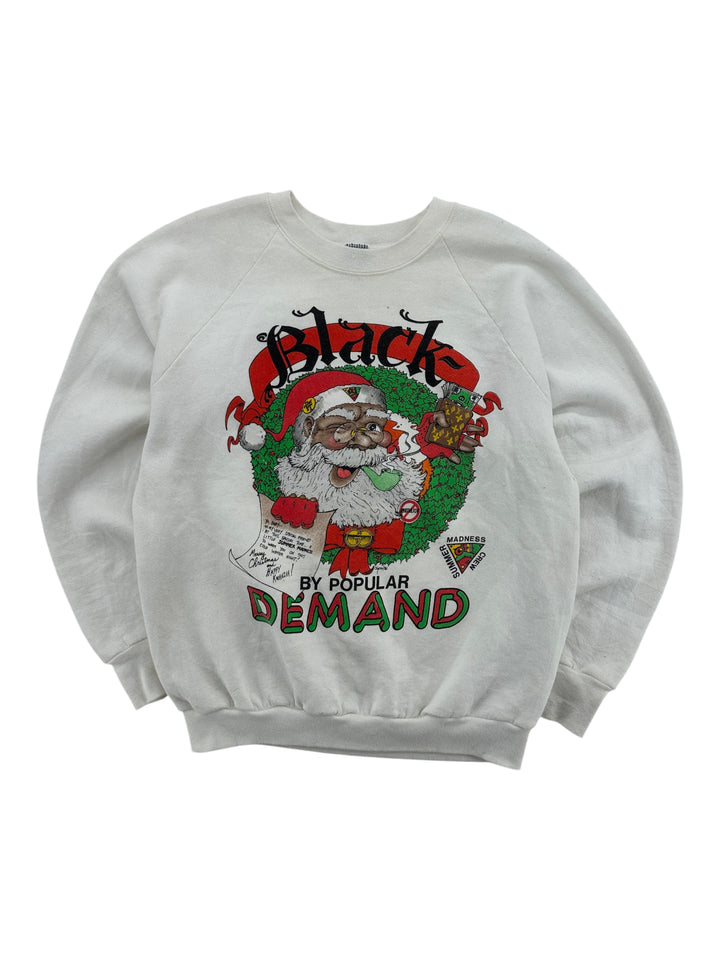 80s/90s Black By Popular Demand Crewneck