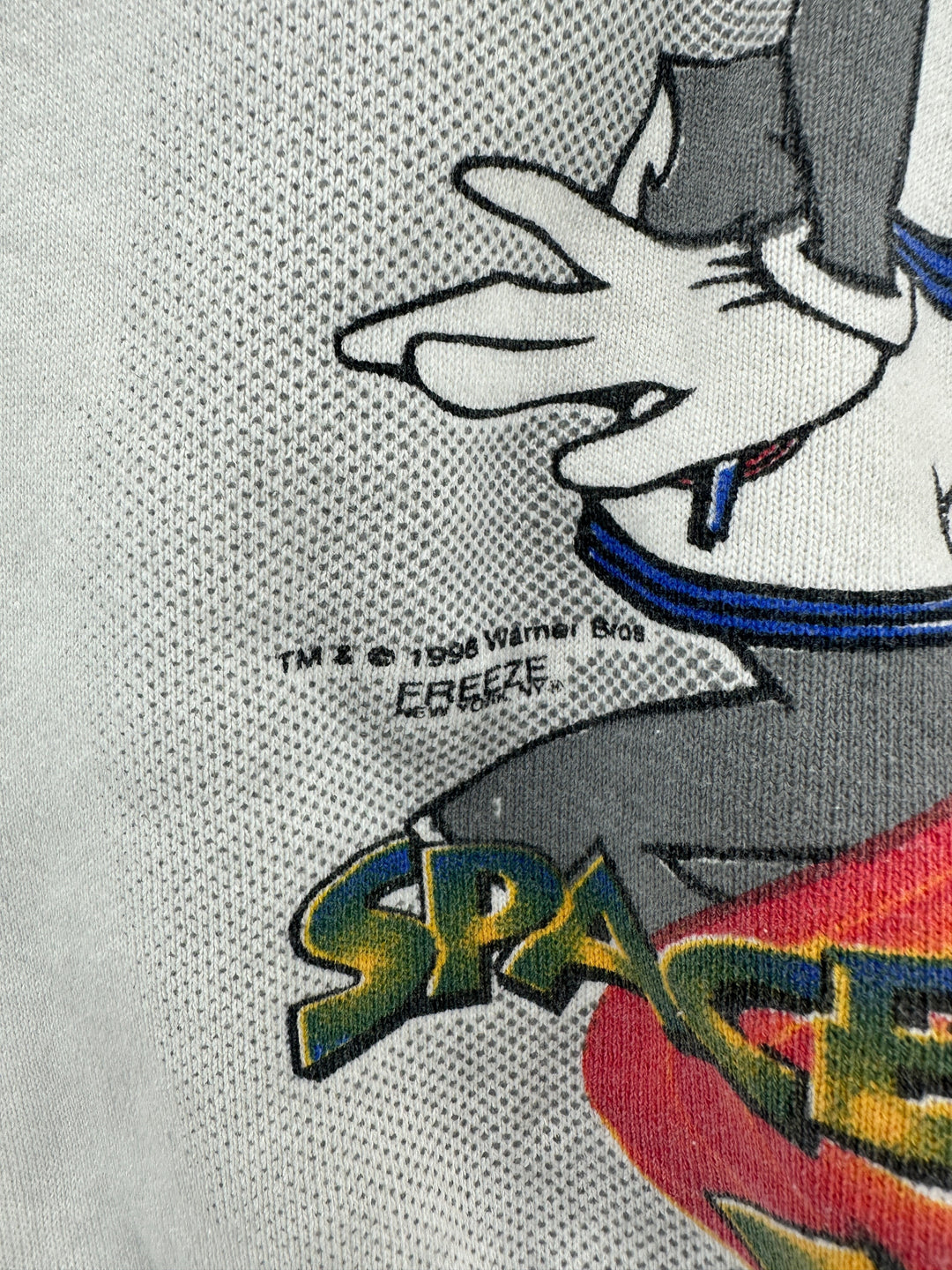1996 Looney Tunes Space Jam AOP Crewneck