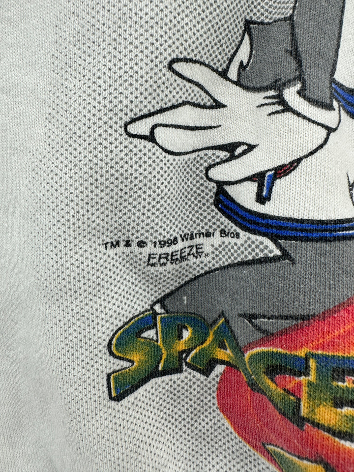 1996 Looney Tunes Space Jam AOP Crewneck