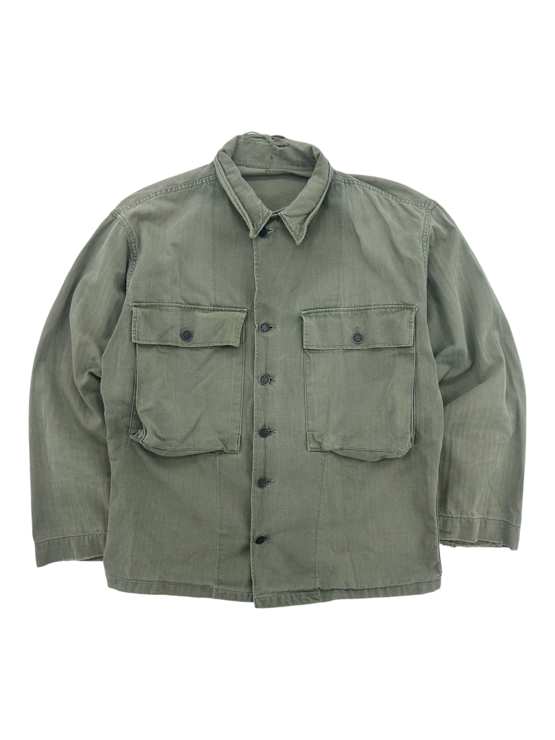 1940s M43 US Army Marines HBT Longsleeve Shirt