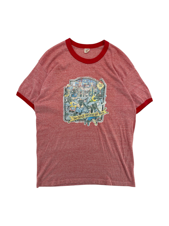 1970s Great American Rat Race Ringer T-shirt