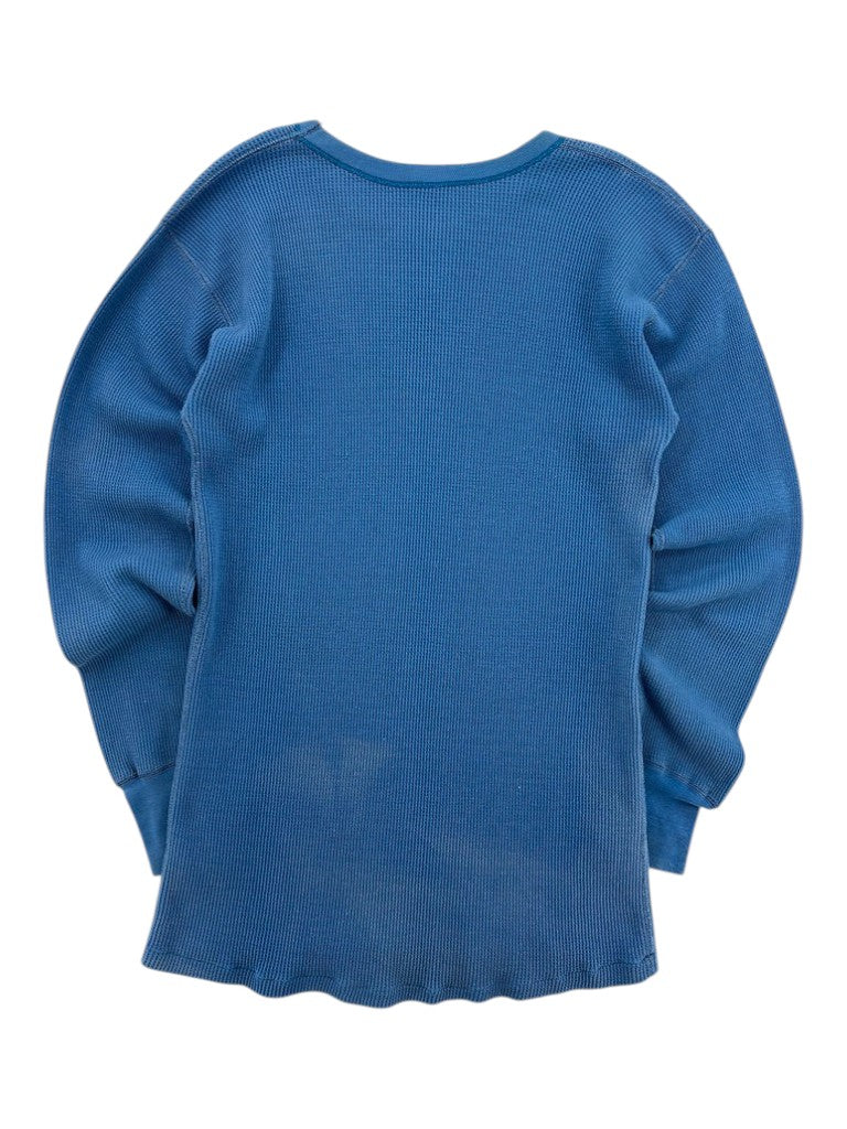 Vintage Sears Blue Thermal Shirt
