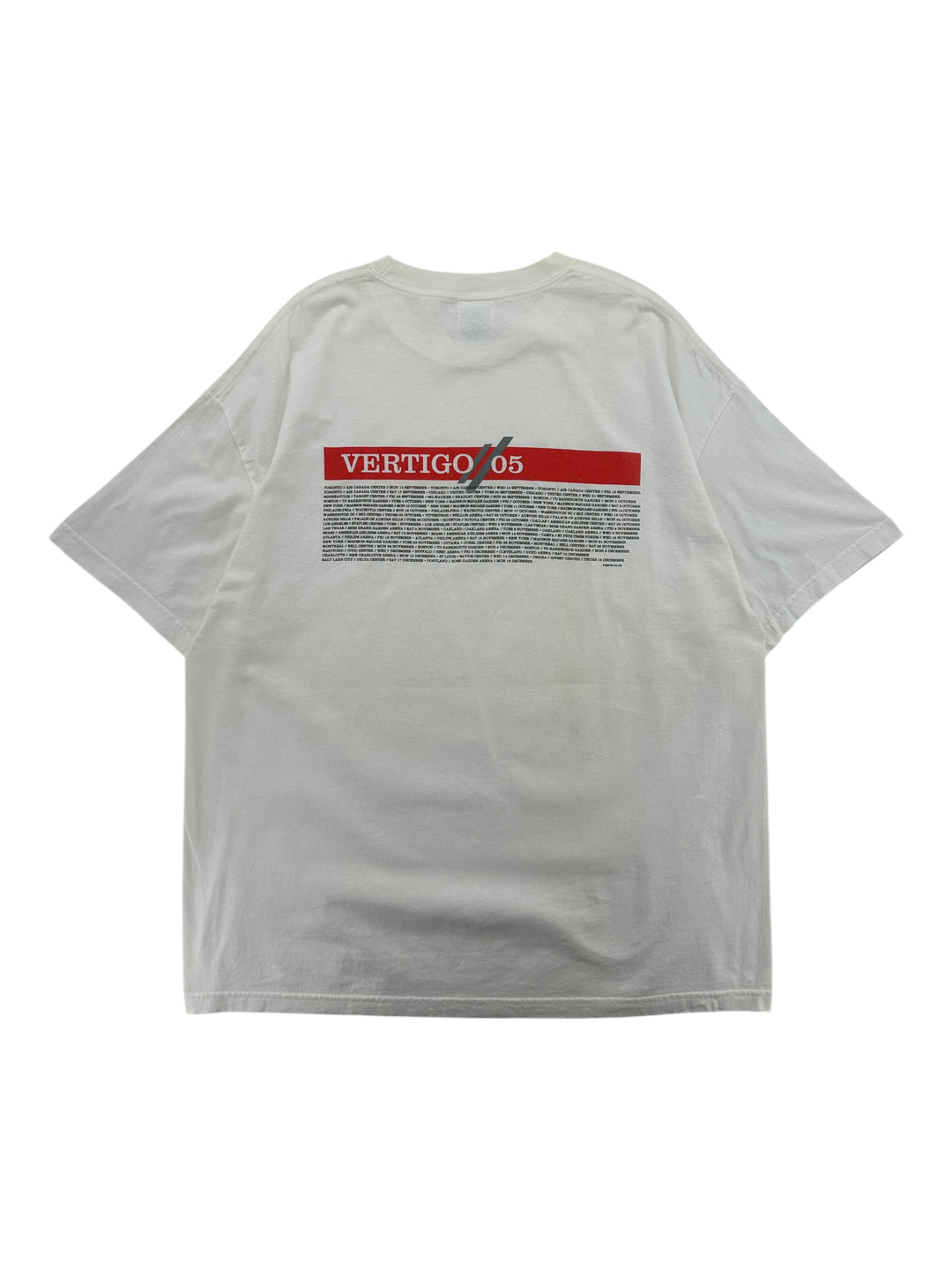 2000s U2 Vertigo Tour T-shirt