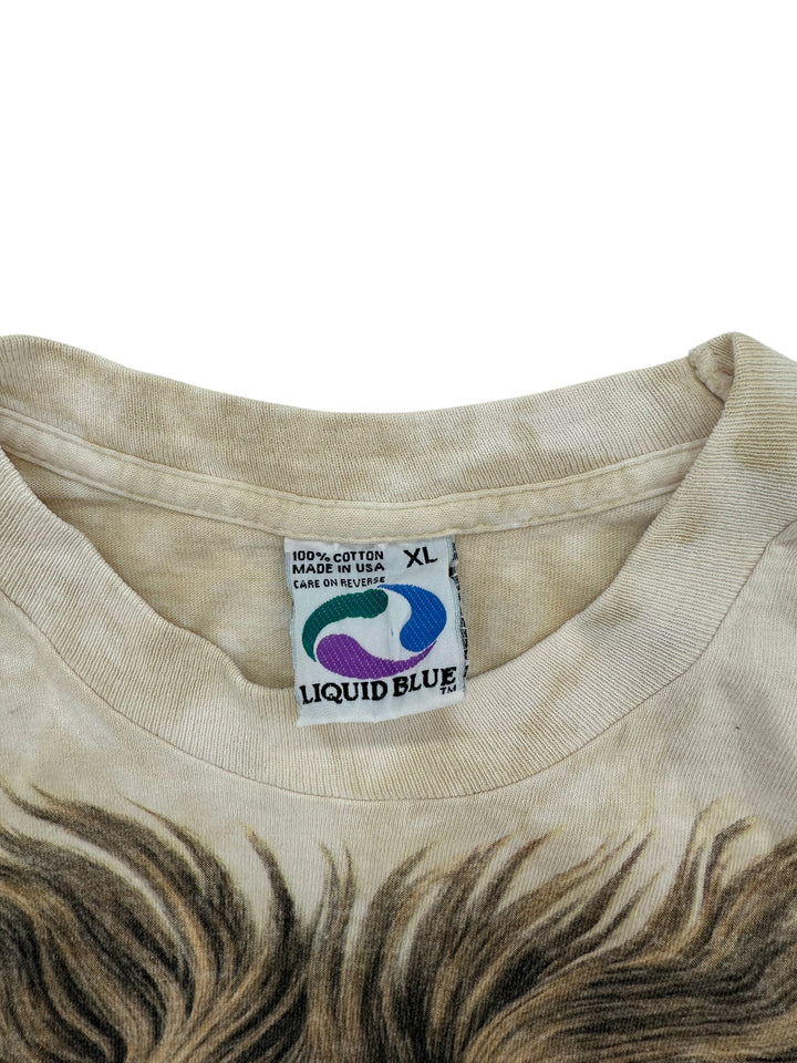 1990s Liquid Blue AOP Lion T-shirt