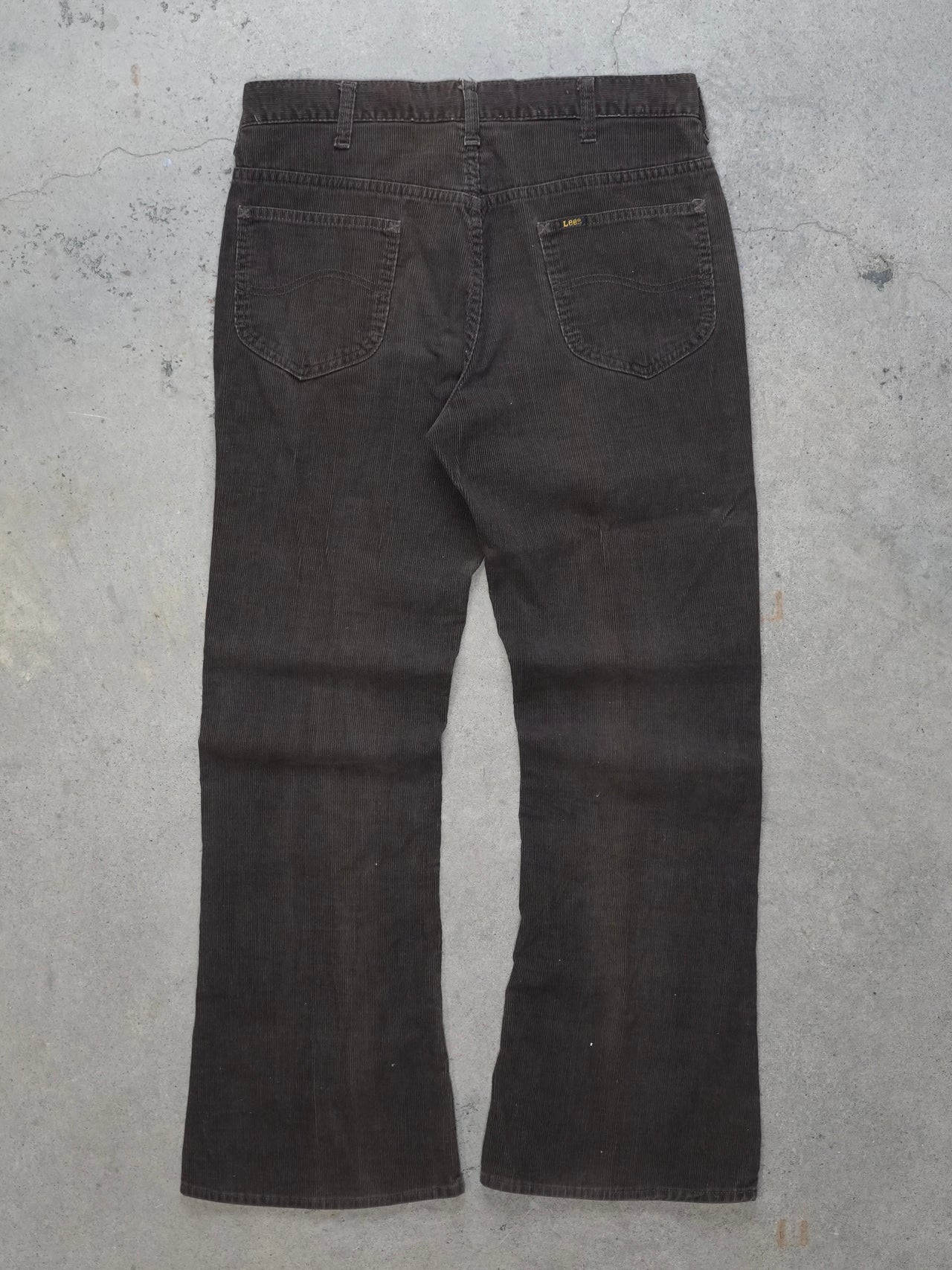 Vintage 1970s - Lee Corduroy Flared Trousers
