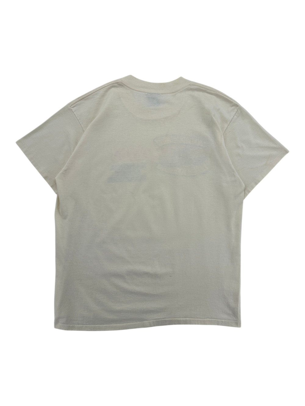 Exile Vintage 1990s National Scout Jamboree cream cotton t-shirt, back view of XL vintage graphic tee.