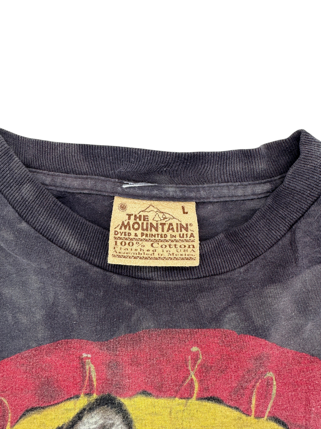 2000s Mountain Tag Native American Wolf Shirt