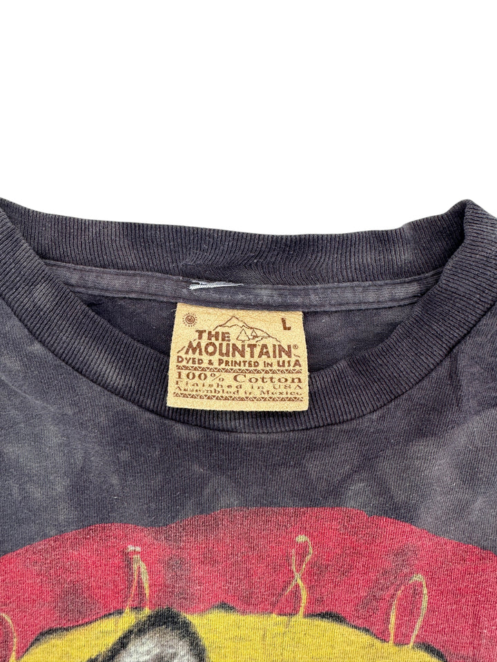 2000s Mountain Tag Native American Wolf Shirt