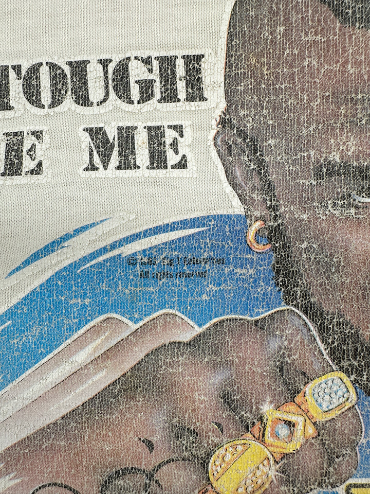 1980s Mr T Be Tough Like Me Raglan T-shirt