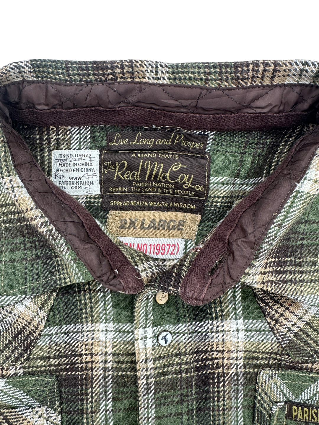 The Real McCoy Flannel Shirt