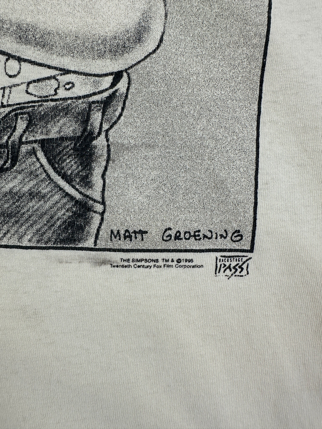 1990s Simpsons Couch Potato T-shirt